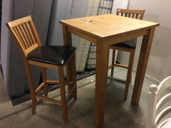 Barbord + 2st stolar